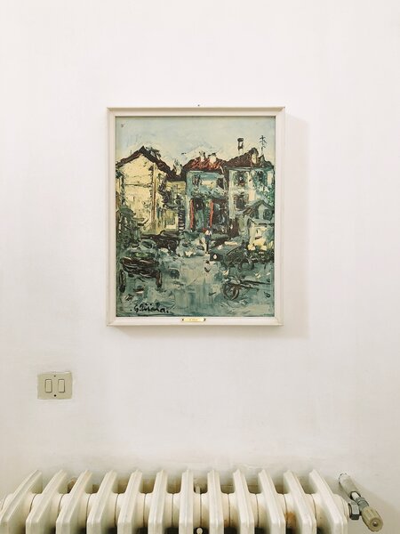 Fotografia dal progetto 'Pareti bianche' di Alessandro Pessina