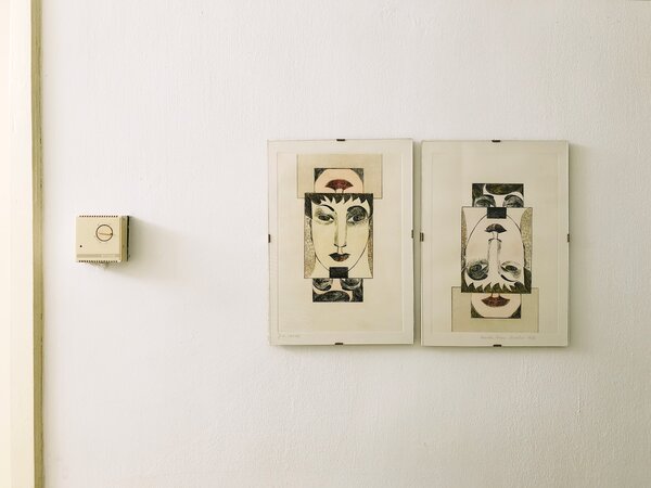 Fotografia dal progetto 'Pareti bianche' di Alessandro Pessina